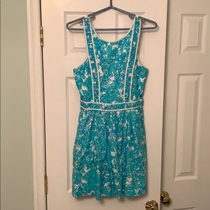 Blue and White Lilly Pulitzer Dress
